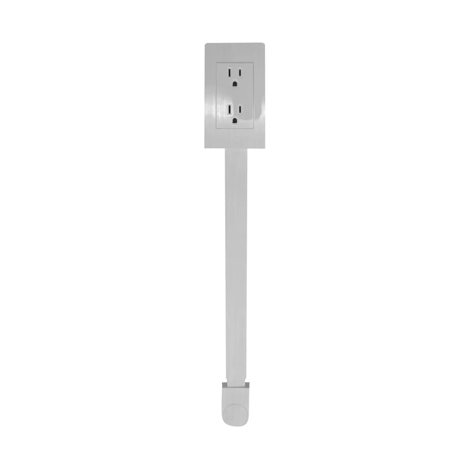 Electrical Extender Access Hard-to-Reach Outlets Features USB-A USB-C And 2 AC Outlets Extends 22in-34in Rotates 180°