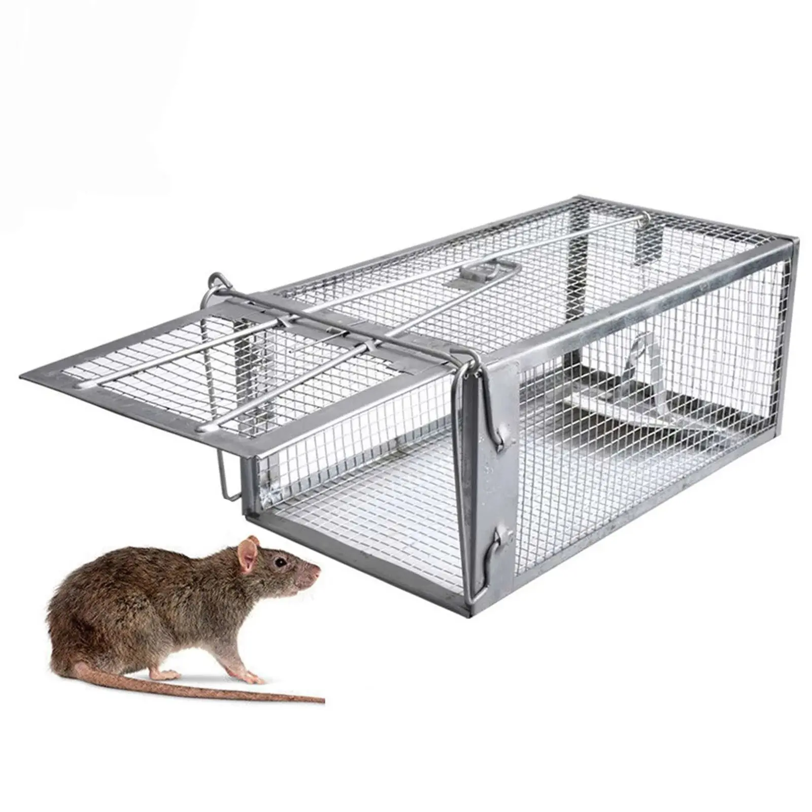 High Efficiency Mousetrap,Automatic Continuous Cycle Mouse Trap Home Garden Rat Catching Artifact Safe And Harmless