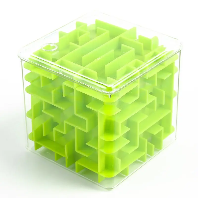 3D Transparent Square and Round Roller Ball Maze Game Kids Birthday Party Baby Shower Gift Giveaway Toy Pinata Filler Pack