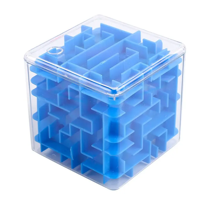 3D Transparent Square and Round Roller Ball Maze Game Kids Birthday Party Baby Shower Gift Giveaway Toy Pinata Filler Pack