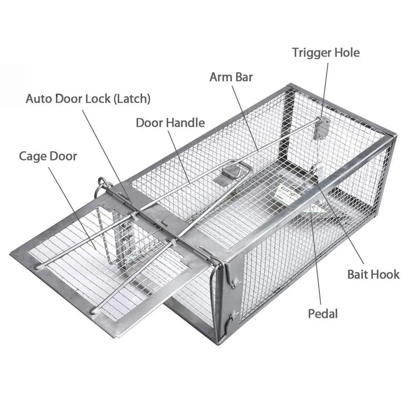 High Efficiency Mousetrap,Automatic Continuous Cycle Mouse Trap Home Garden Rat Catching Artifact Safe And Harmless