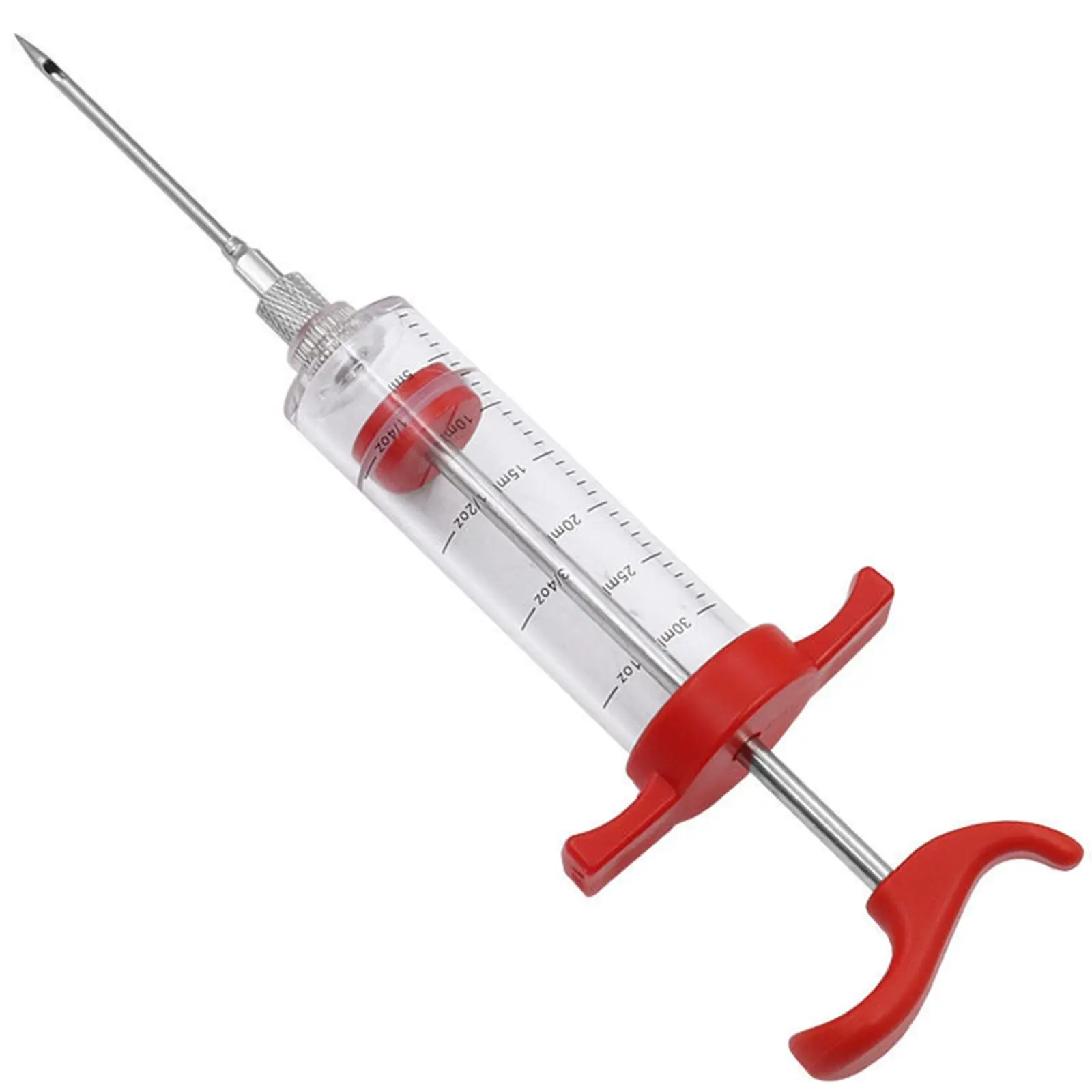 BBQ Meat Syringe Marinade Injector Sauce Injector Roast Needle Turkey Chicken Spice Flavor Syringe Injector Barbecue Accessories