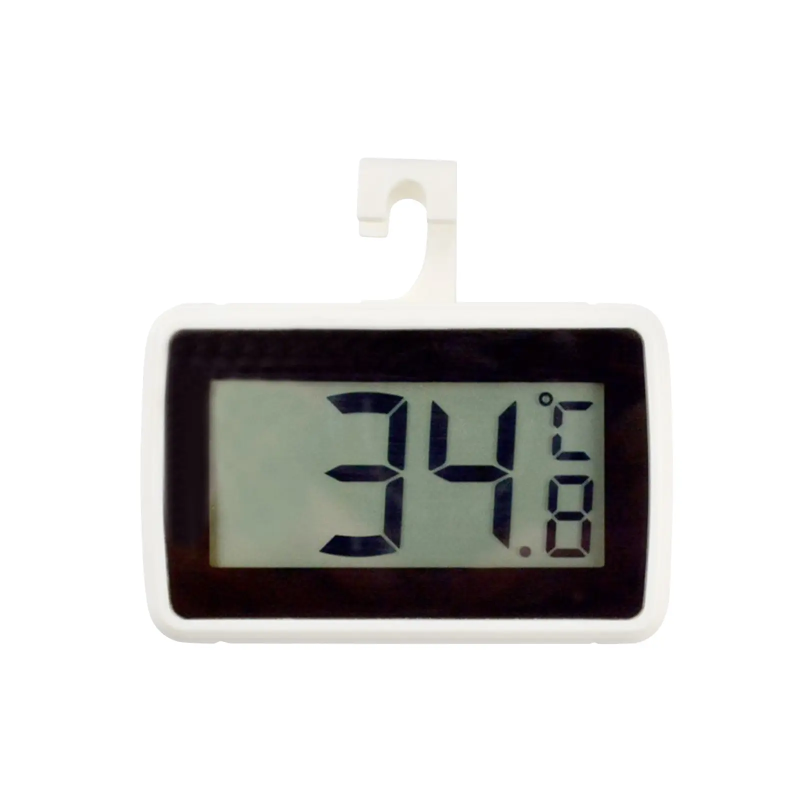 Mini Refrigerator Fridge Thermometer Waterproof Digital Freezer Thermometer with Hook Digital Refrigerator Thermometer for Home