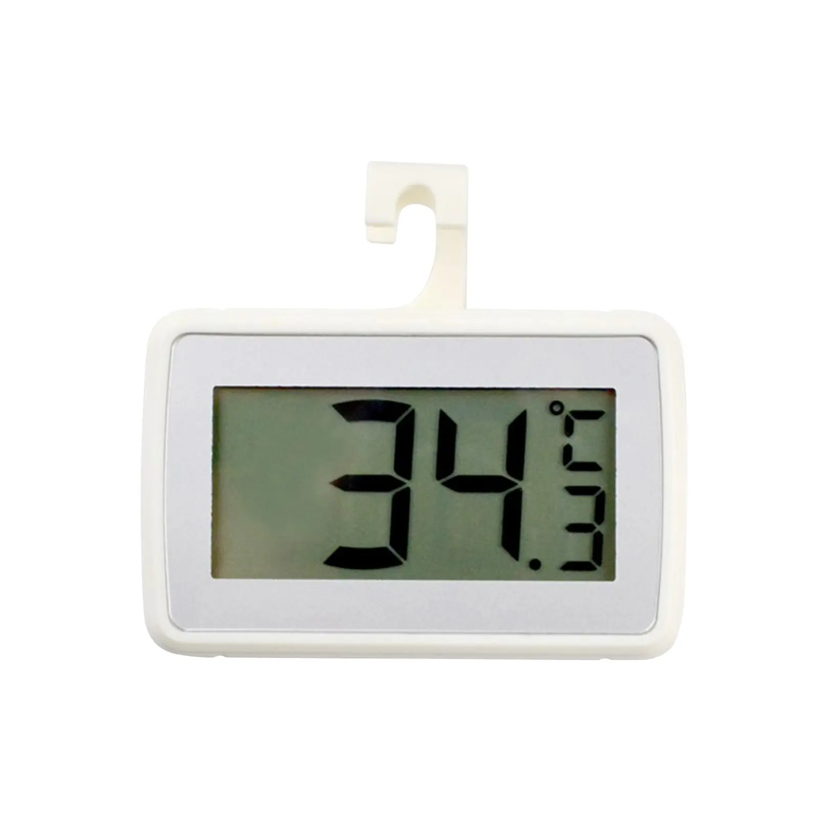 Mini Refrigerator Fridge Thermometer Waterproof Digital Freezer Thermometer with Hook Digital Refrigerator Thermometer for Home