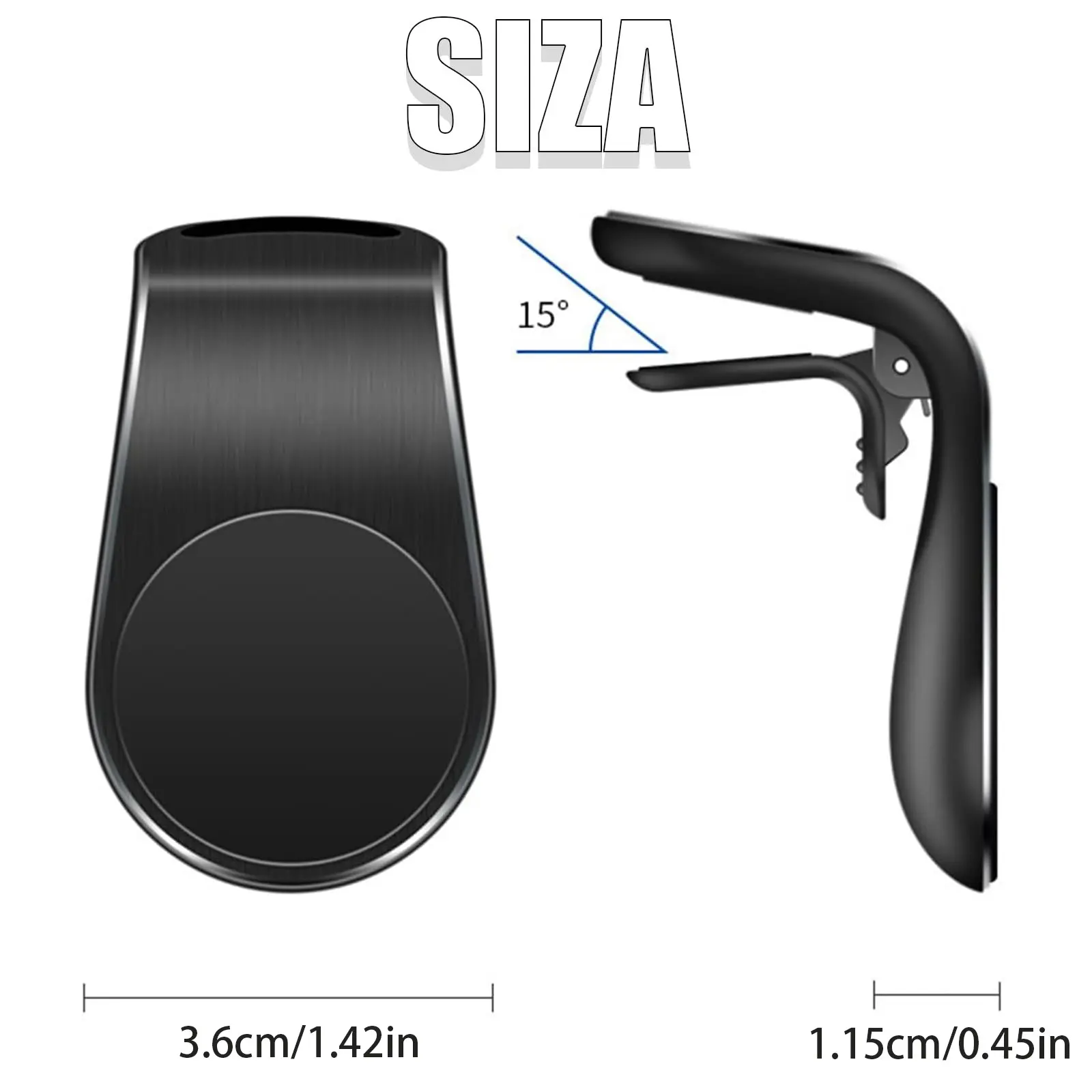 Magnetic Car Phone Holder Stand Air Vent Clip Car Mobile Mount Bracket Cellphone GPS Support in Car