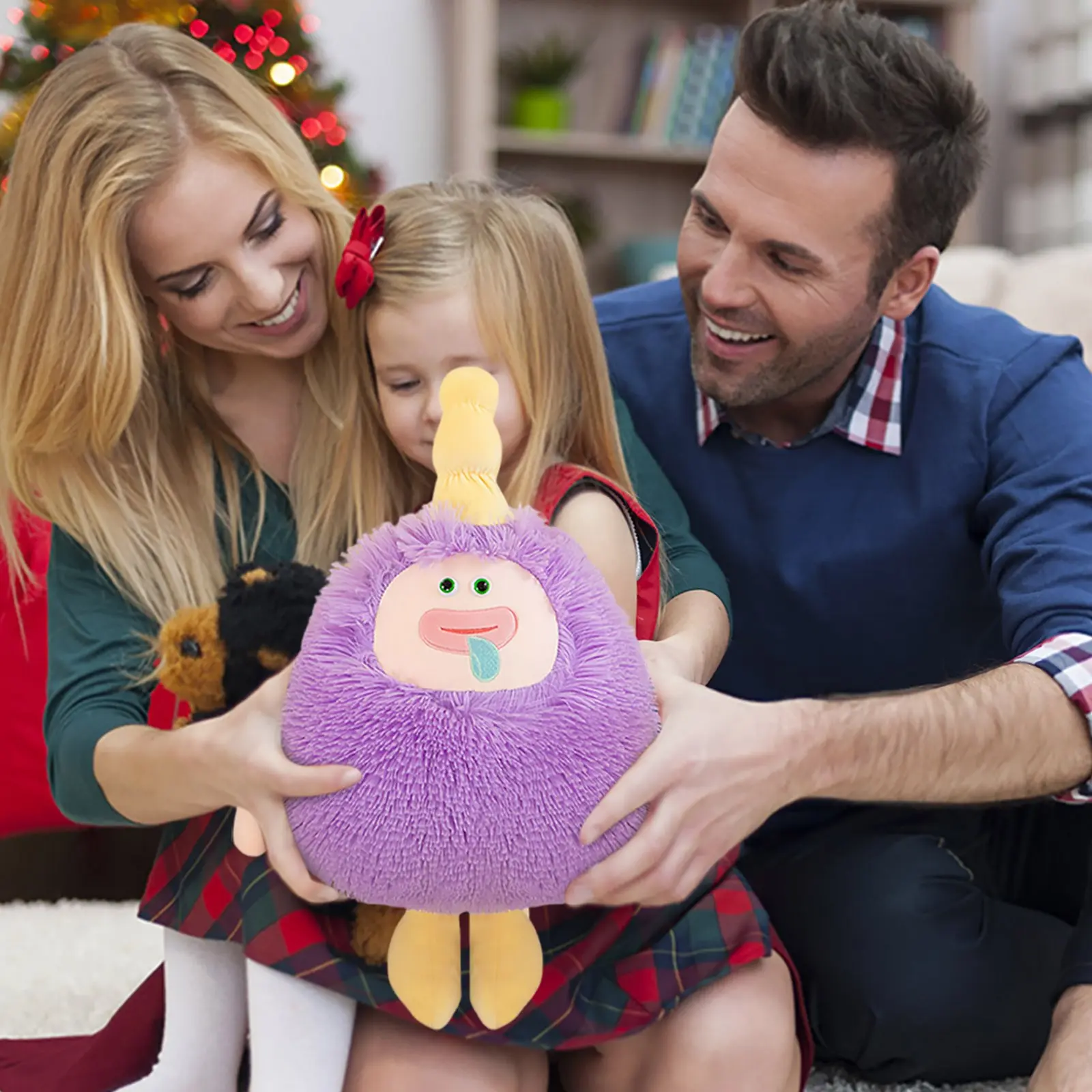 New Shaggy Plush Toy Dream Animal Elf Cute And Comfortable Plush Monster Family Dolls Send Children Birthday Christmas Gift