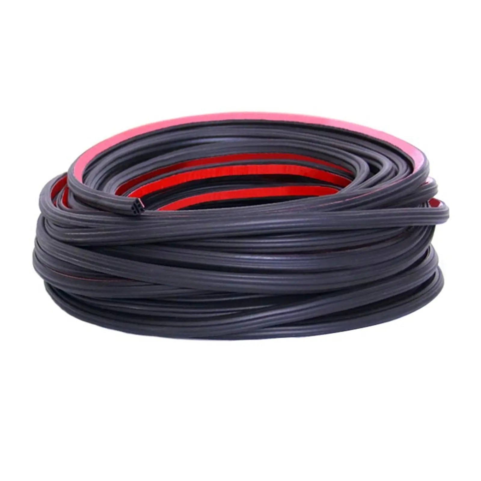 Car Door Seal Strip Rubber Double Layer Sealing Protector Soundproof Waterproof Weather Strips for Car Door Hood Trunk