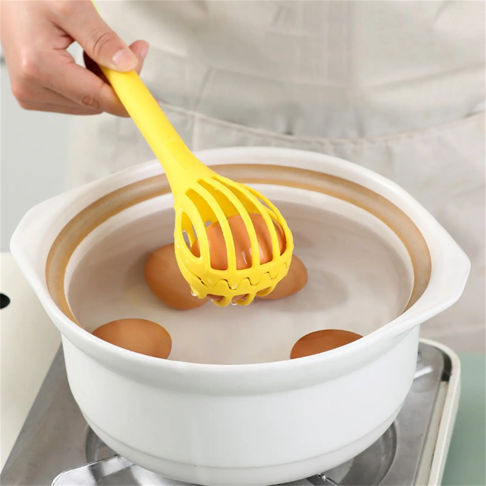 Multifunctional 3 In 1 Egg Beater Milk Mixer Pasta Noodle Tongs Manual Food Clip Egg White Separation Baking Tool Kitchen Gadget