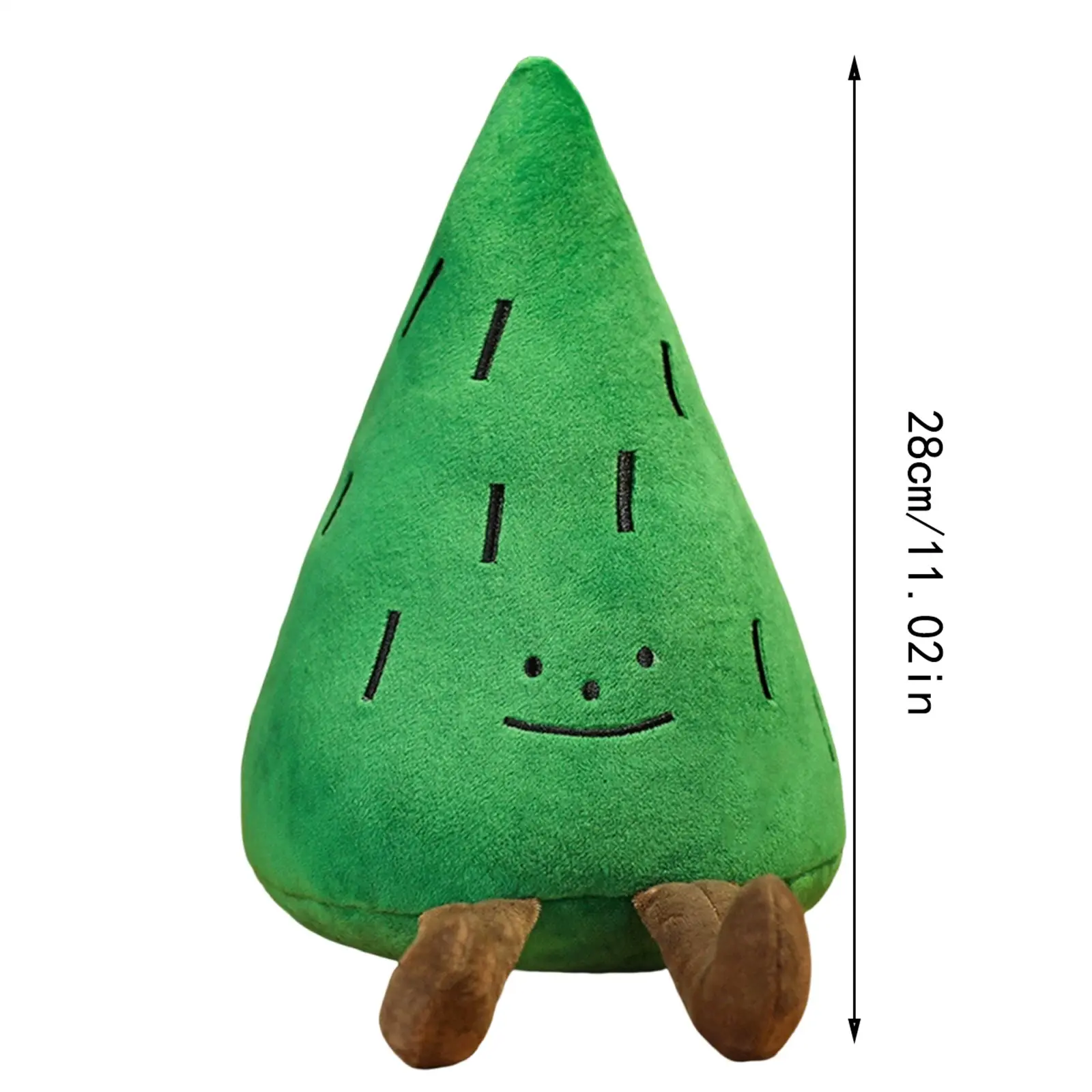 Cartoon Simulation Anime Pine Plush Toy Kawaii Bamboo Shoots Doll Pillow for Soothing and Sleeping Children Dolls Festival Gifts