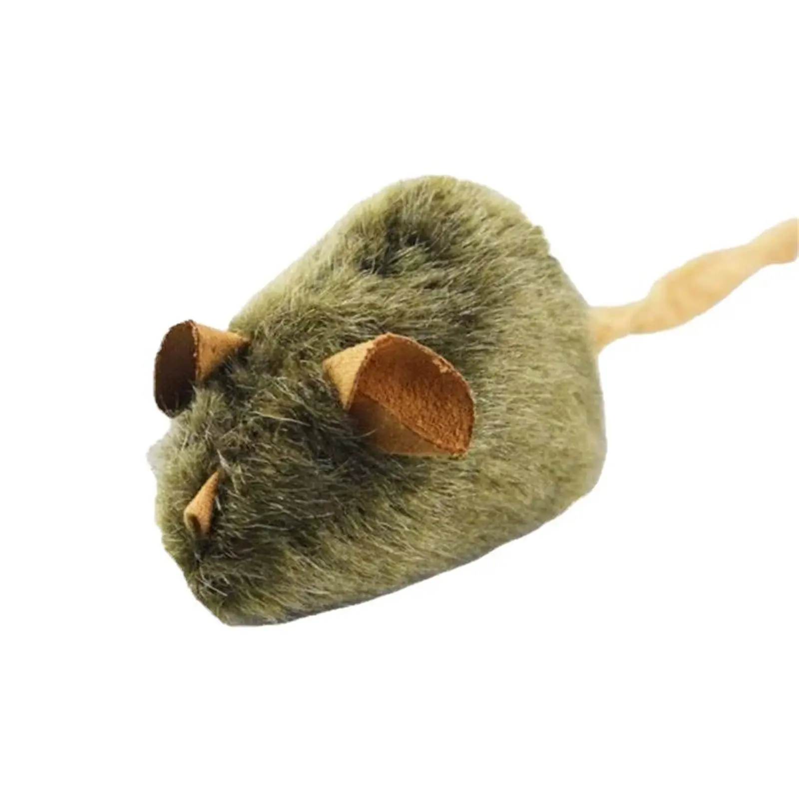 Mice Plush Cat Toy Simulation Mouse Automatic Chirping Interactive Cats Toy Bite Resistance Relieve Pet Boredom Cat Accessories