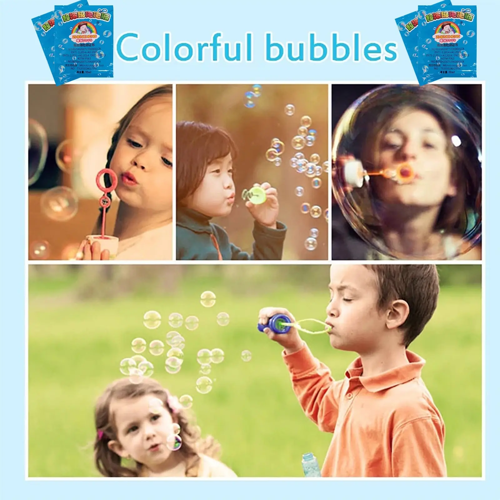 New Concentrate Bubbles Liquid Soap Water Bubble Gun Accessories Soap Bubble Liquid Bubble Refills Children's Gifts
