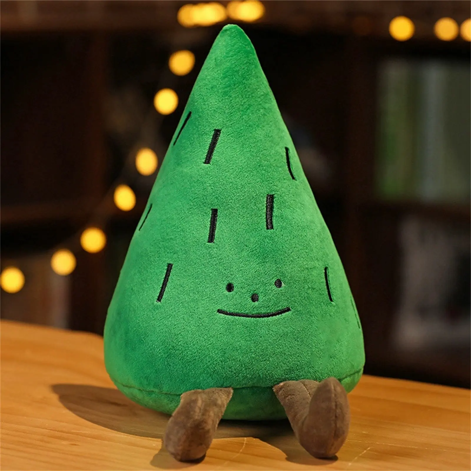 Cartoon Simulation Anime Pine Plush Toy Kawaii Bamboo Shoots Doll Pillow for Soothing and Sleeping Children Dolls Festival Gifts