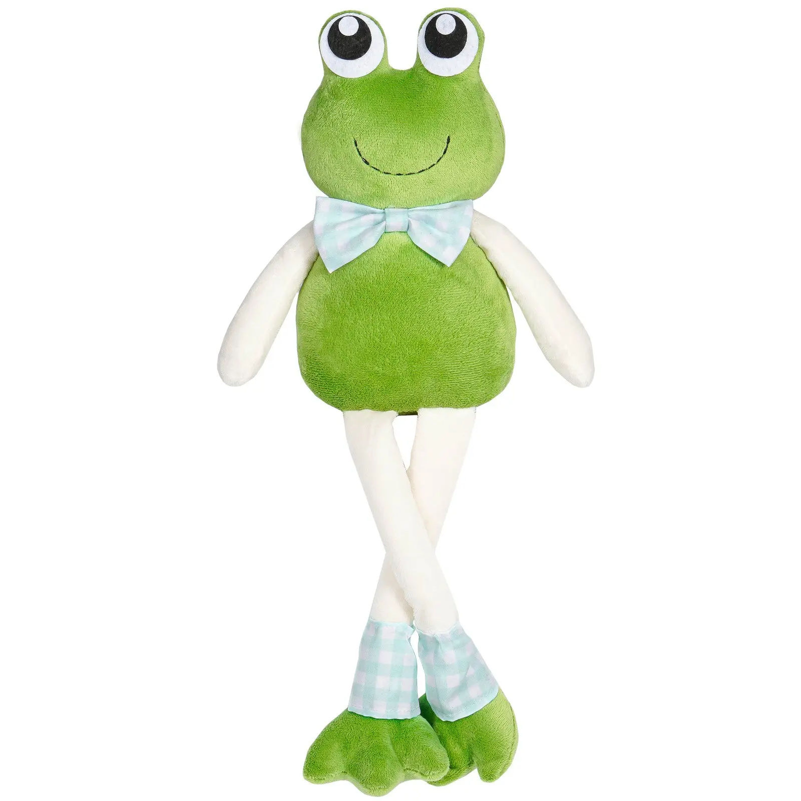 The Frog Funny Kawaii Plush Doll Hand Puppet Schoolbag Frog Cute Plush Toy Ventriloquist Performance Props GIFTS