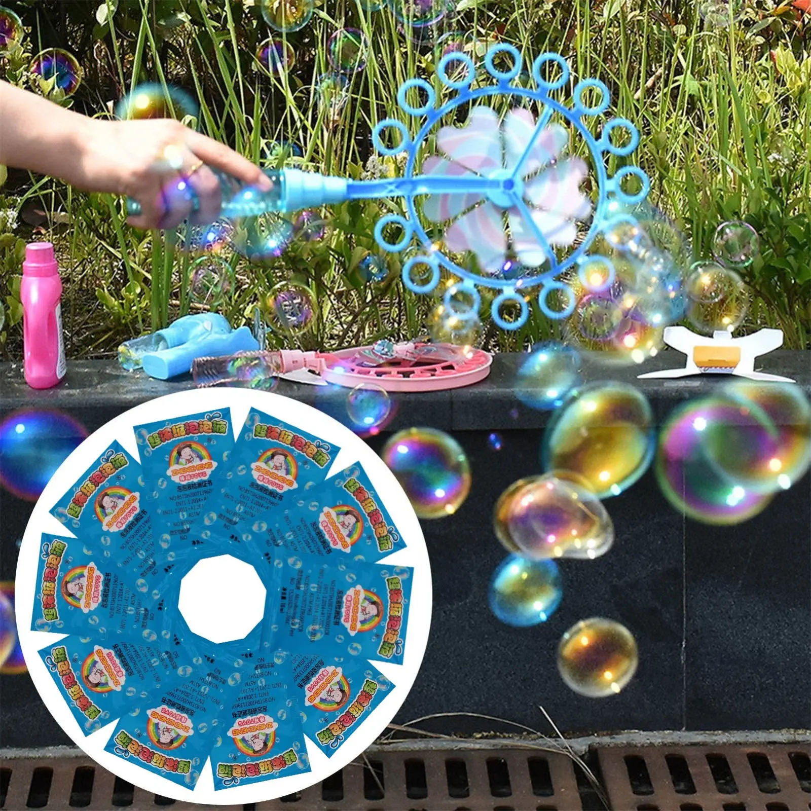 New Concentrate Bubbles Liquid Soap Water Bubble Gun Accessories Soap Bubble Liquid Bubble Refills Children's Gifts
