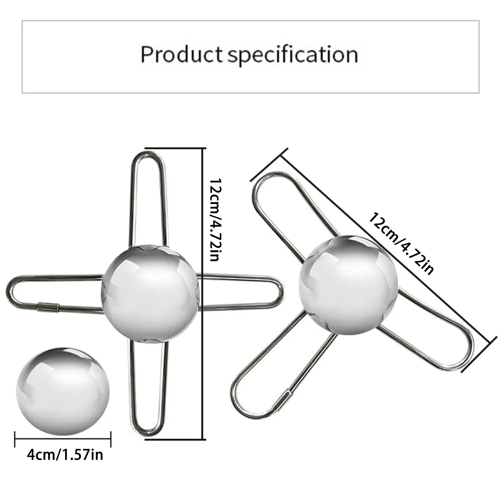 Stainless Steel Espresso Coffee Ice Cube Ball Whiskey Chilling Stone With Holder Reusable Cooling Coffee Tool