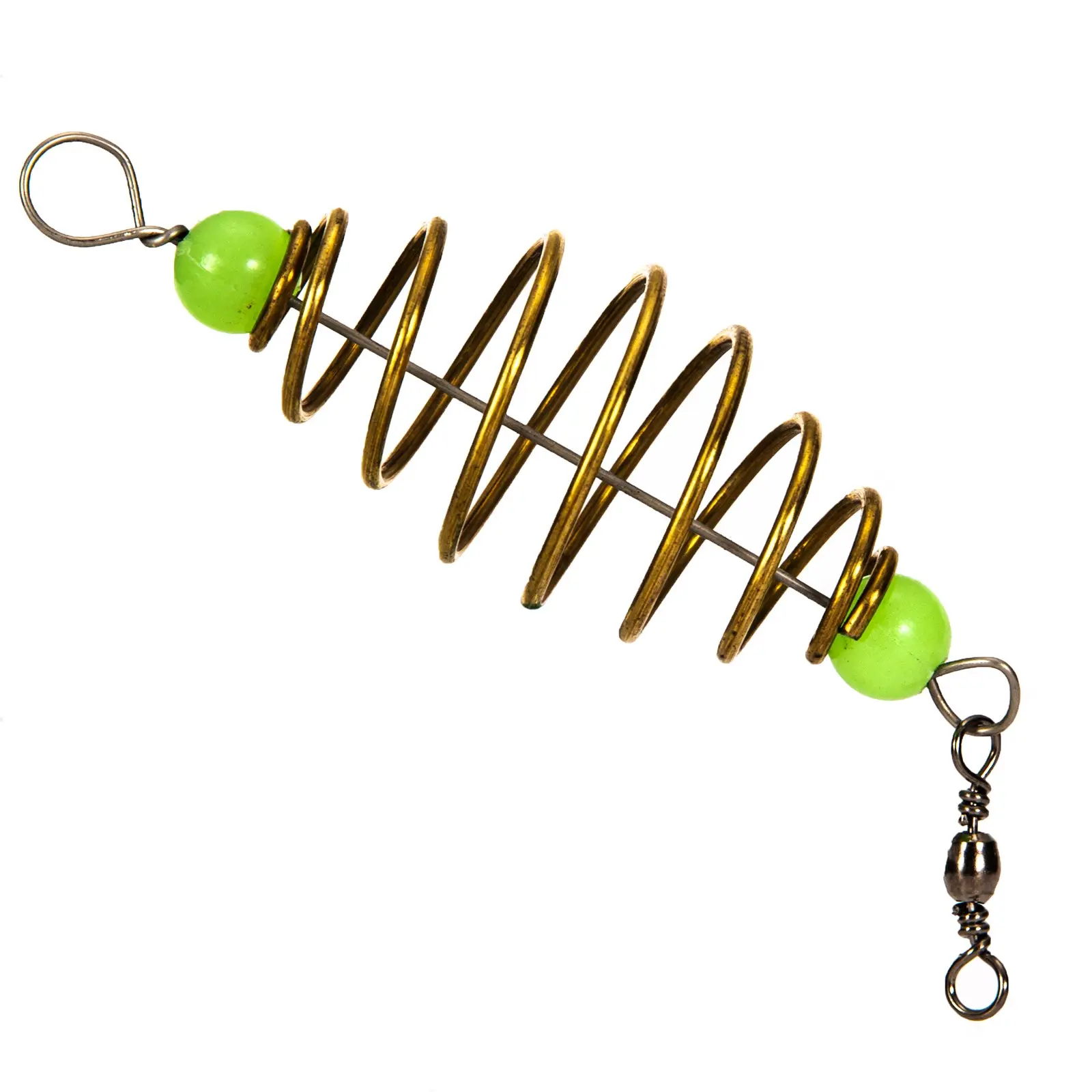10PCS Luminous Carp Fishing Feeder, Catfish Bait Thrower, Spring Fishing Feeder Bait Cage, Lures Cage Basket Minnow Baits
