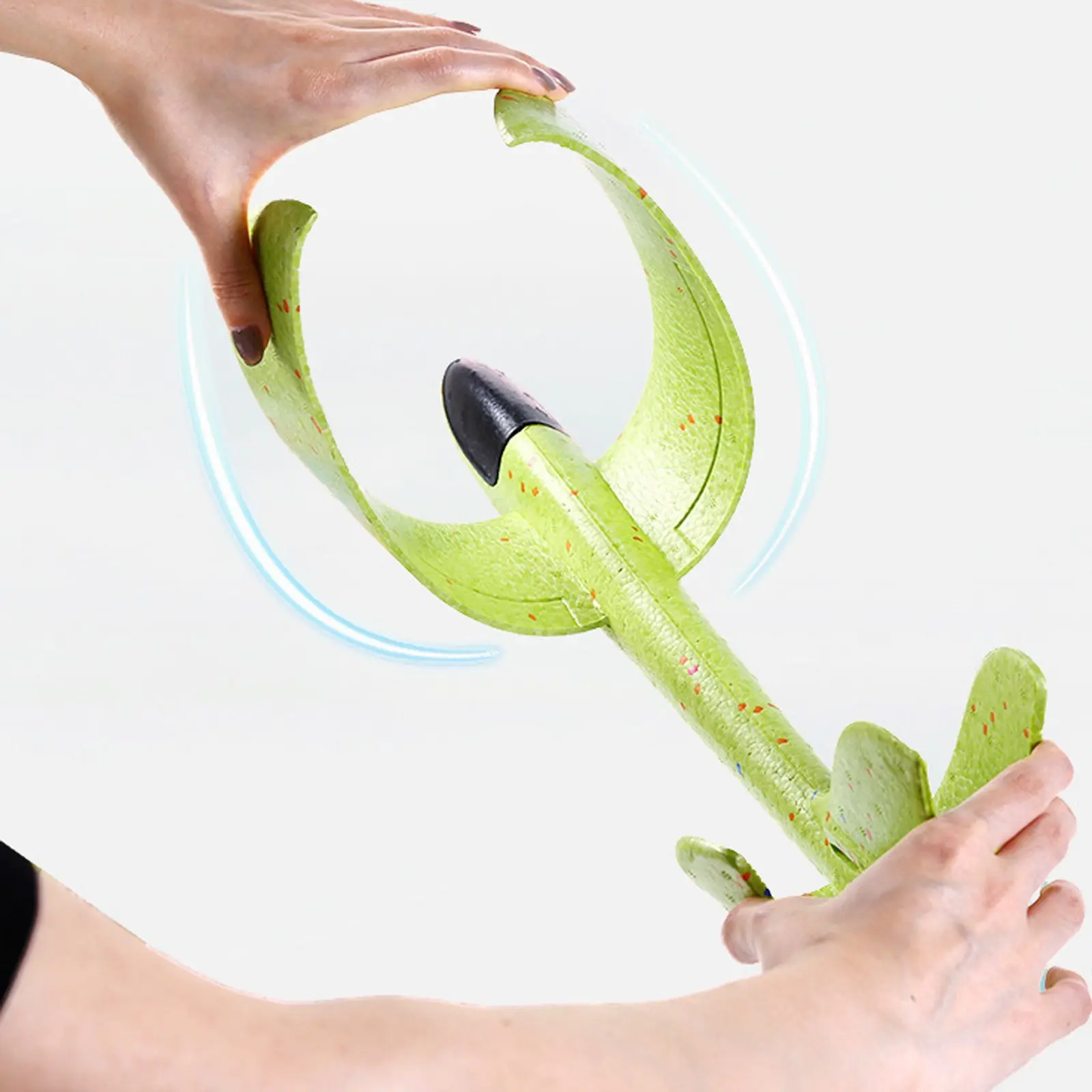 48CM Big Foam Plane Glider Hand Throw Airplane Light Inertial EPP Bubble Planes Outdoor Launch Kids Toys for Children Boys Gift