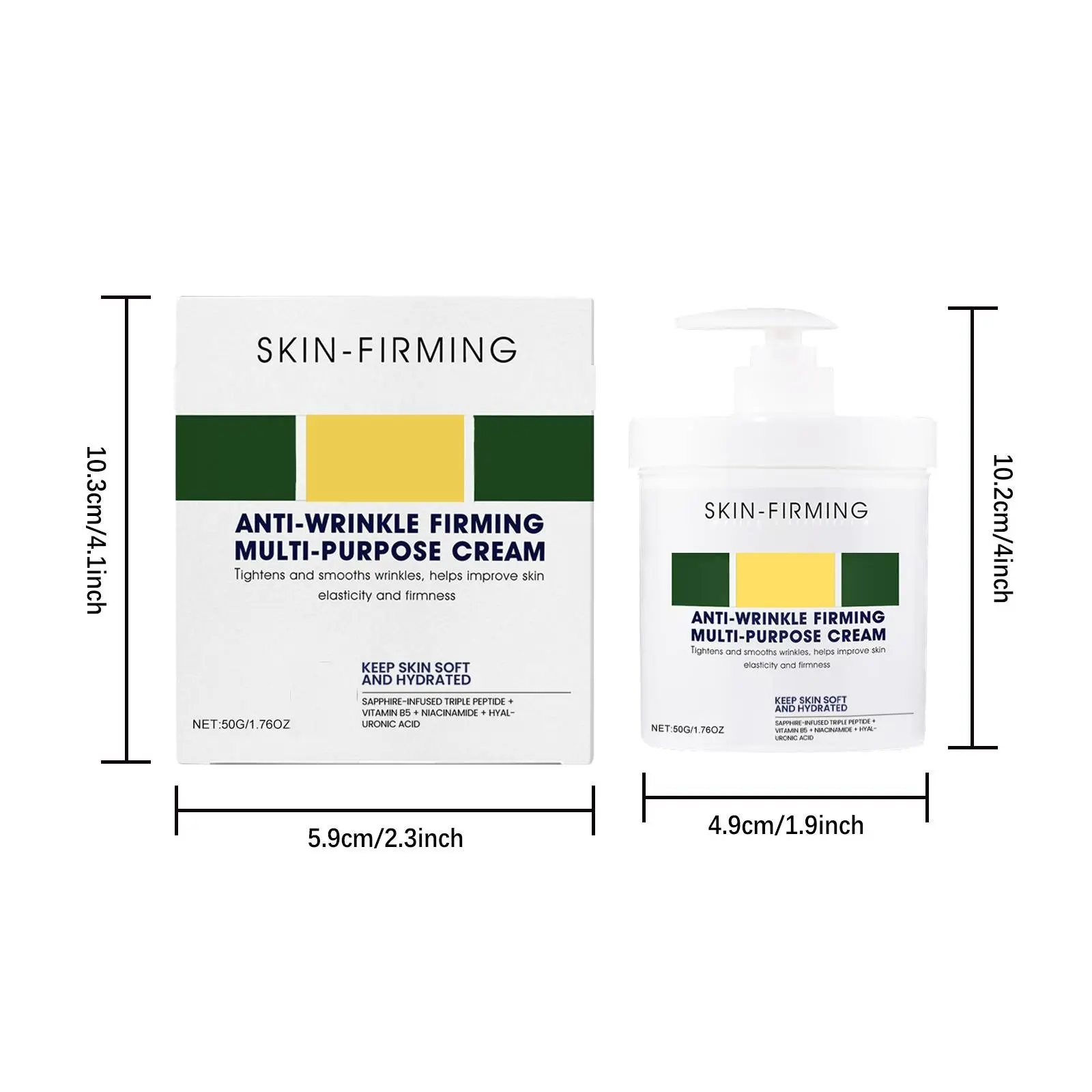 Advanced Firming Wrinkle Firming Moisturizer Firming Elasticity Reduce Fine Lines Firm Skin Refreshing Body Firming