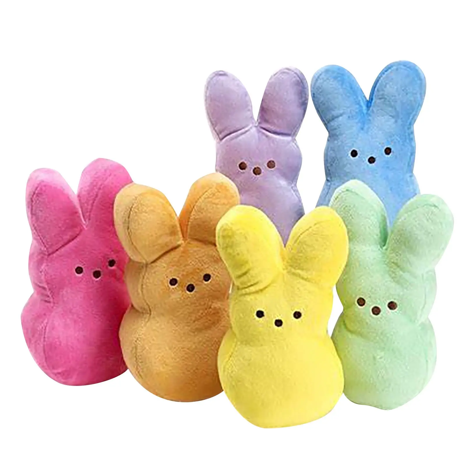 15cm peeps plush bunny rabbit peep Easter Toys Simulation Stuffed Animal Doll for Kids Children Soft Pillow Gifts girl toy