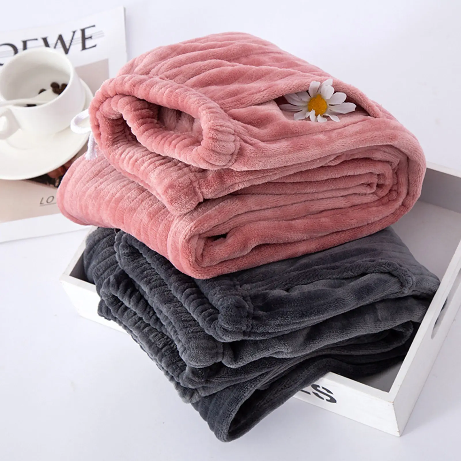 Women'S Pajama Pant Autumn And Winter Flannel Wide Mouth Trouser Large Size Loose Warm Thick Coral Fleece Home Pajamas