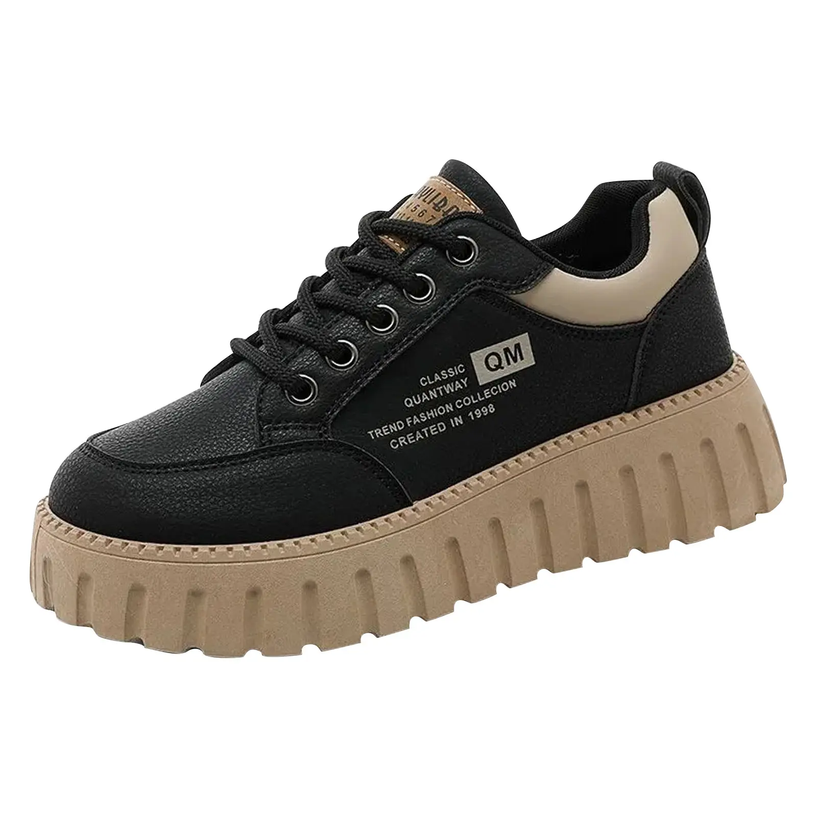 Spring New Women Casual Sneakers Designer Trendy All-match Board Shoes Student Girl Vulcanize Shoe Leather Flats Shoe Mujer