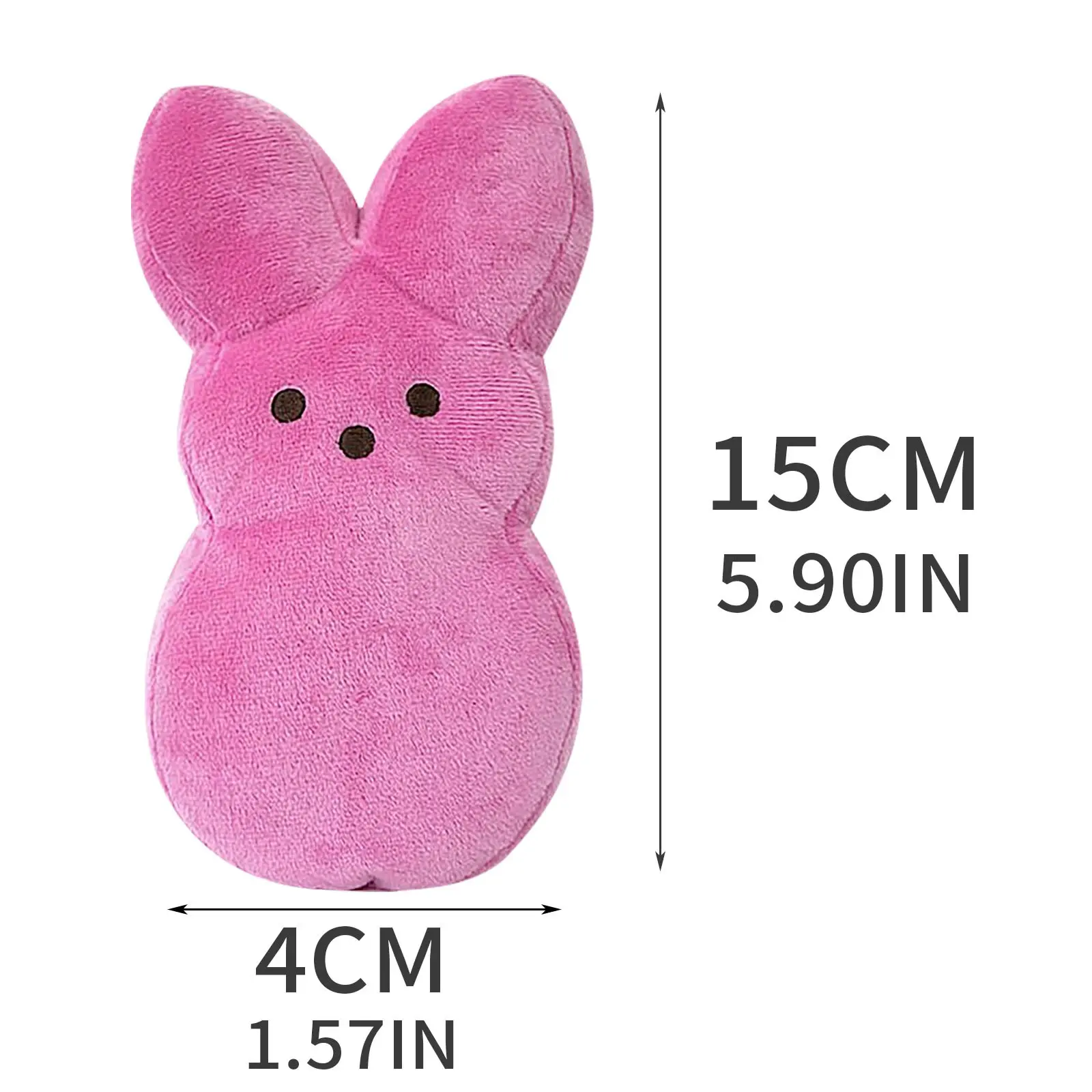 15cm peeps plush bunny rabbit peep Easter Toys Simulation Stuffed Animal Doll for Kids Children Soft Pillow Gifts girl toy