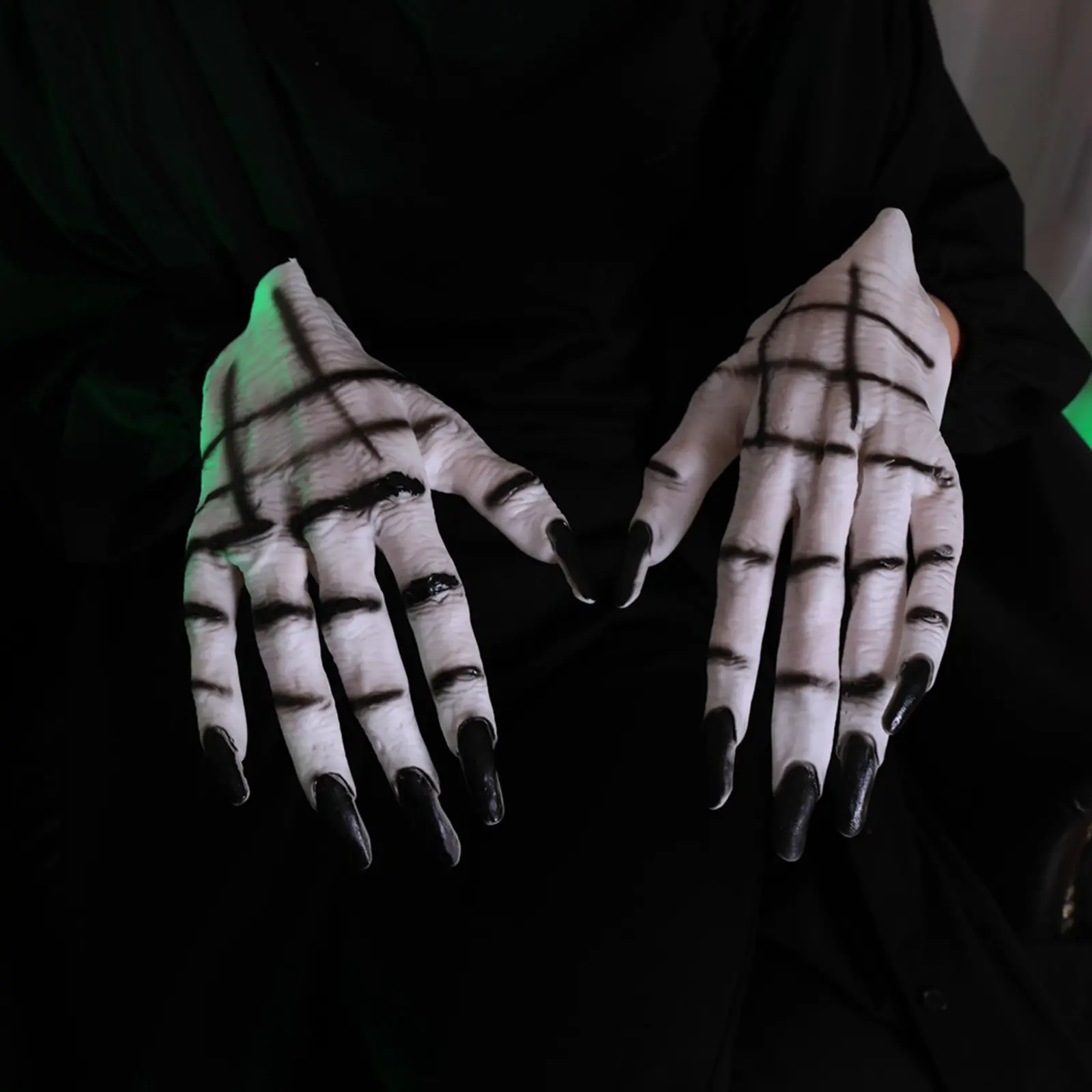 Halloween Show Cosplay Dressing Props Ghost Gloves Horror Tricks Scary Devil Vampire Monster Wolf Claw Gloves Festival Props