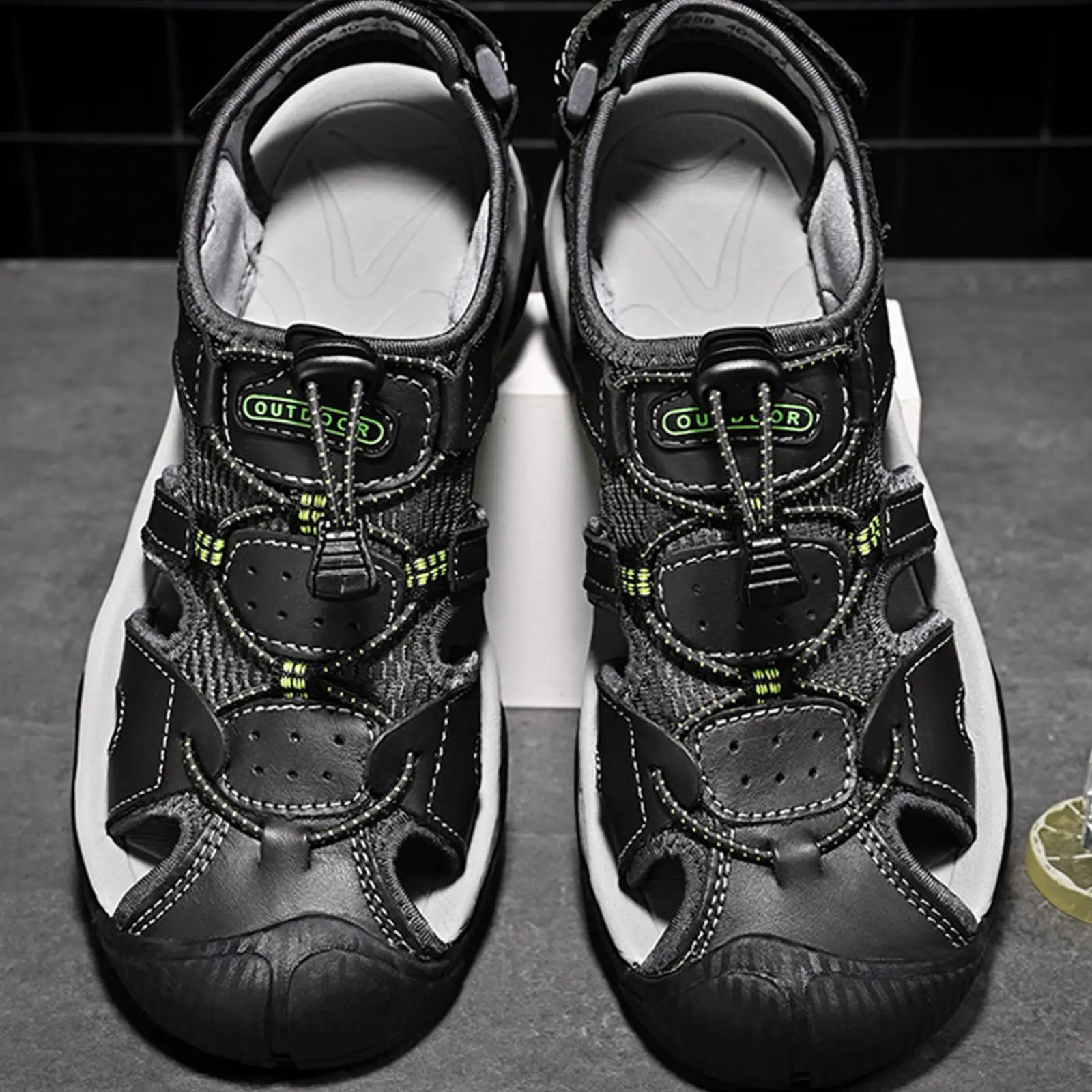 Men's Aqua Shoes Sandals Outdoor Summer Anti-collision Water Shoes Beach Walking Treking Casual Hiking Slippers Tênis Femininos