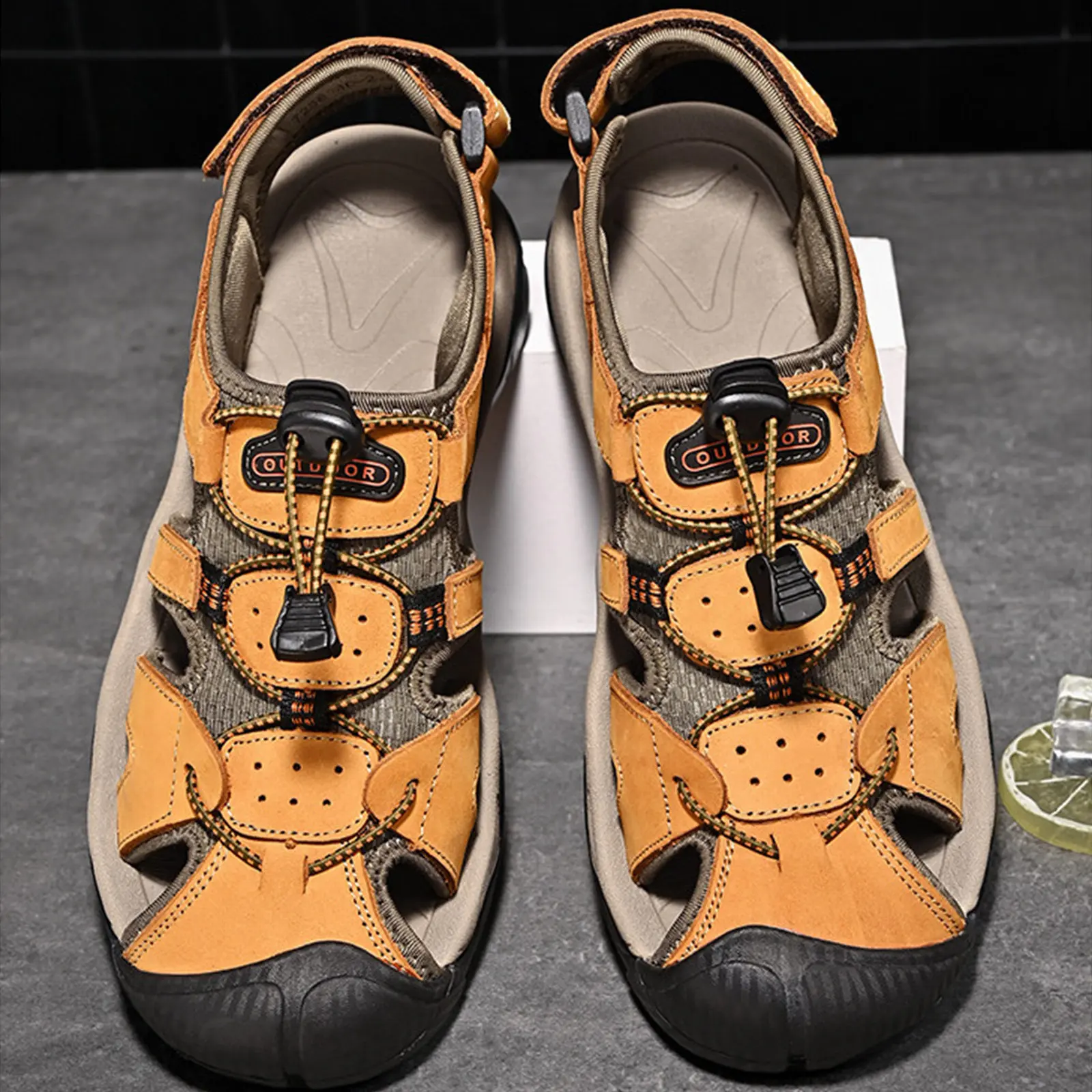 Men's Aqua Shoes Sandals Outdoor Summer Anti-collision Water Shoes Beach Walking Treking Casual Hiking Slippers Tênis Femininos