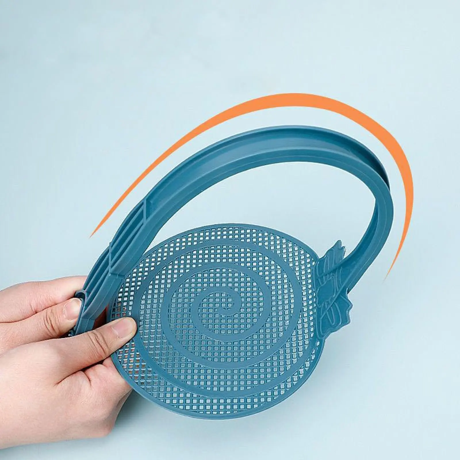Durable Mesh Fly Swatter Plastic Long Handle Mosquito Killer Manual Multi-function Household Summer Mosquito Swatter