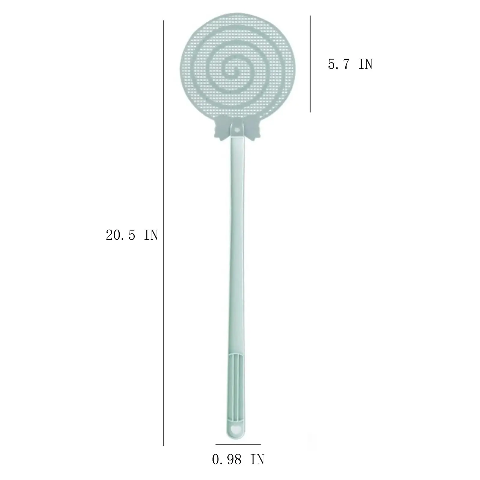 Durable Mesh Fly Swatter Plastic Long Handle Mosquito Killer Manual Multi-function Household Summer Mosquito Swatter