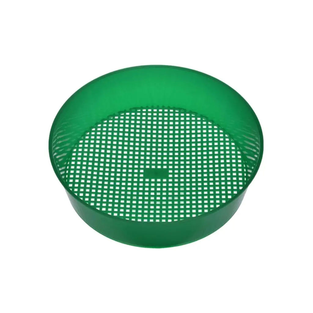 Plastic Garden Sieve Home Garden Tool Fine Mesh Soil Sieve Mining Sand Sifter Potting Sieve for Plant Soil Stone Sifting