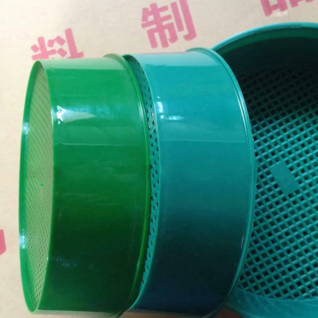 Plastic Garden Sieve Home Garden Tool Fine Mesh Soil Sieve Mining Sand Sifter Potting Sieve for Plant Soil Stone Sifting