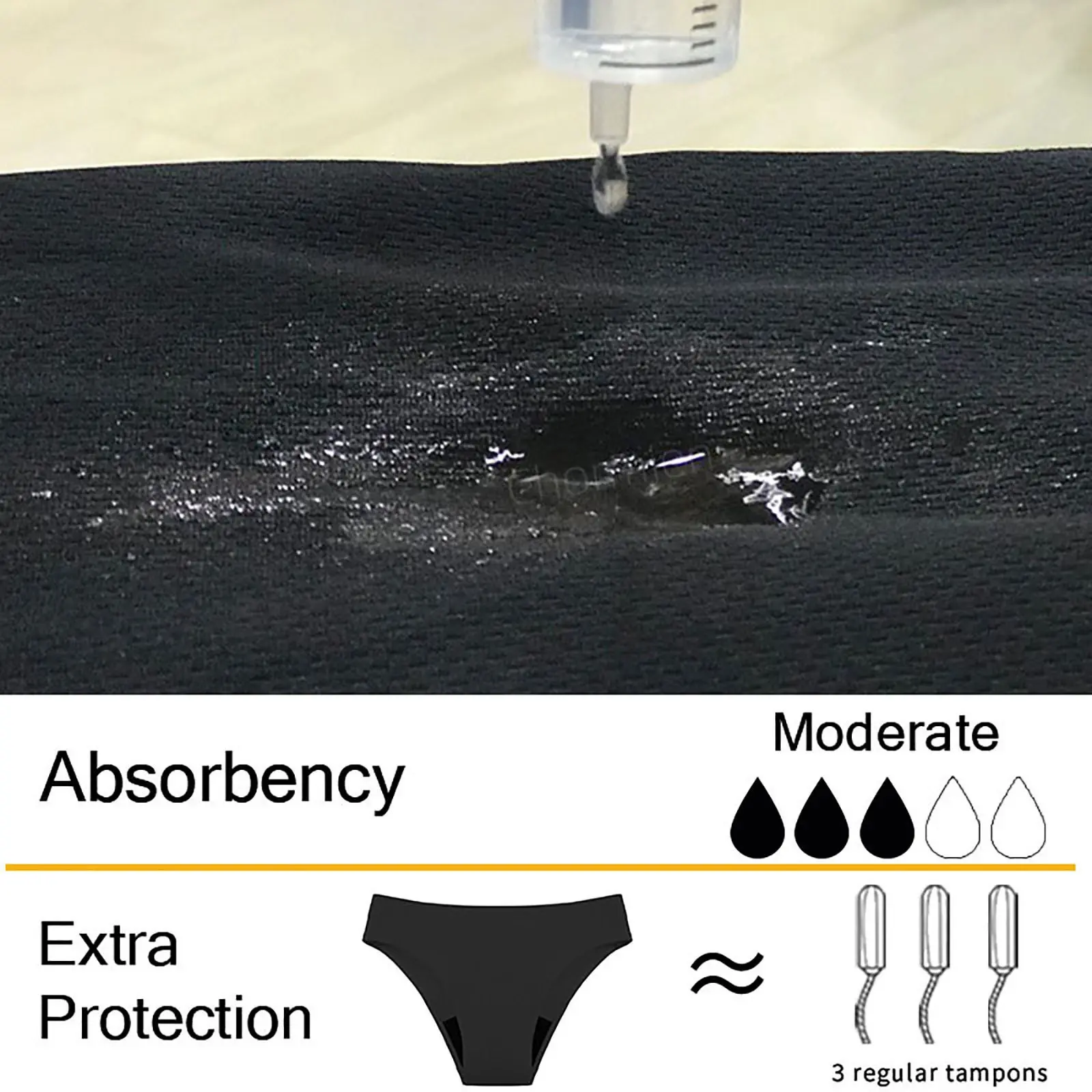 Swimwear Menstrual Leakproof Bikini Bottom Absorbent Pants High Waist Swimming Trunks For Teenagers Women Sexy  Simple bikinis