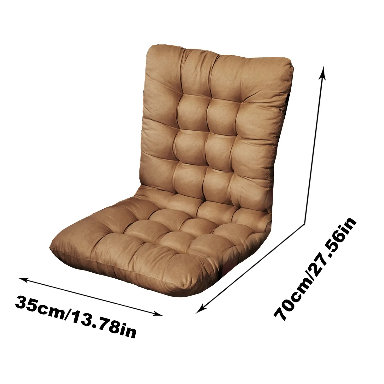 Winter Desk Chair Cushion with Back Support Thickened Good Elasticity And Softness Keep Warm Office Chair Seat Cushion Rocking