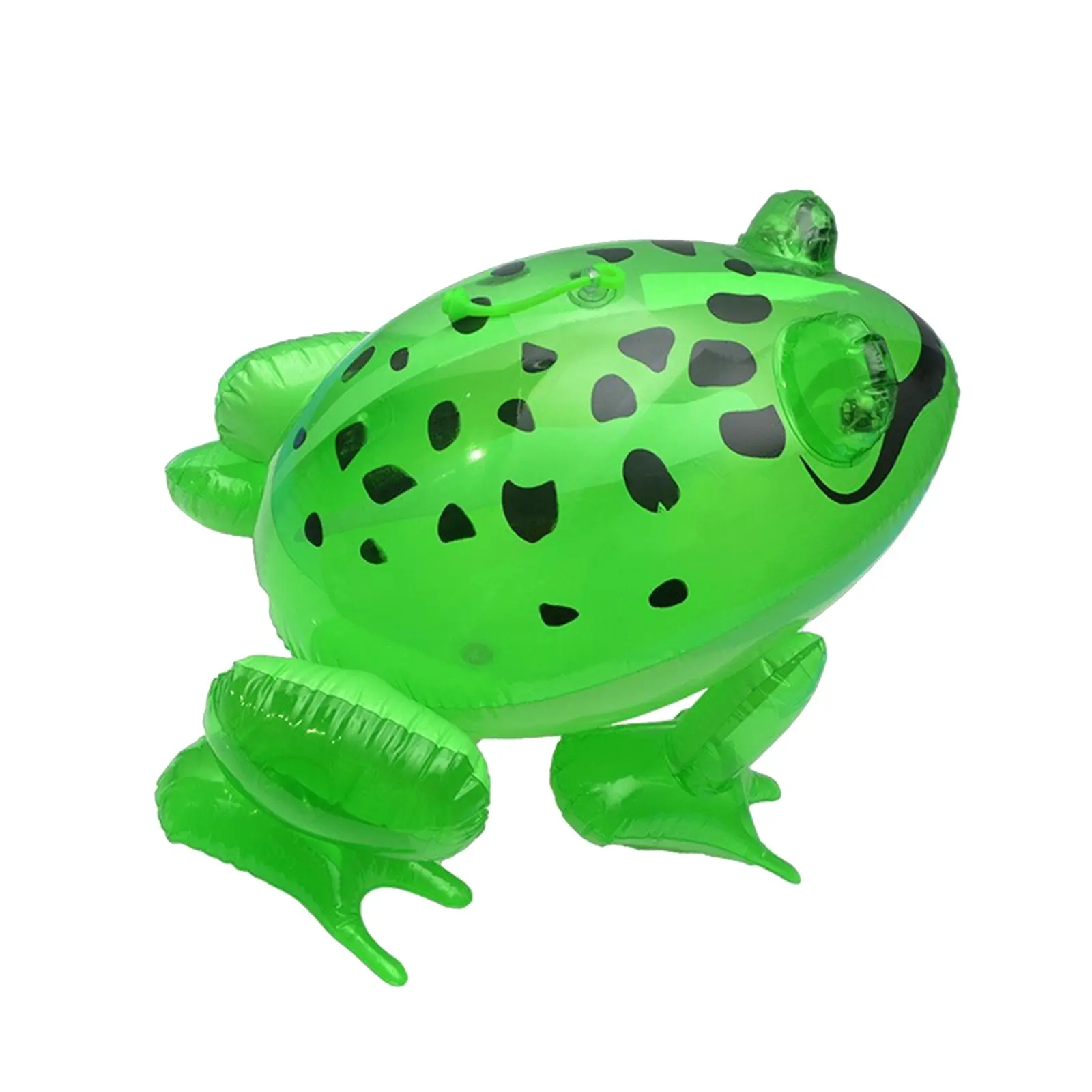 Glowing Inflatable Green Bouncing Frog Toad Ballon Jungle Animal Toy Funny Kids Party Gift Birthday Wedding Decoration