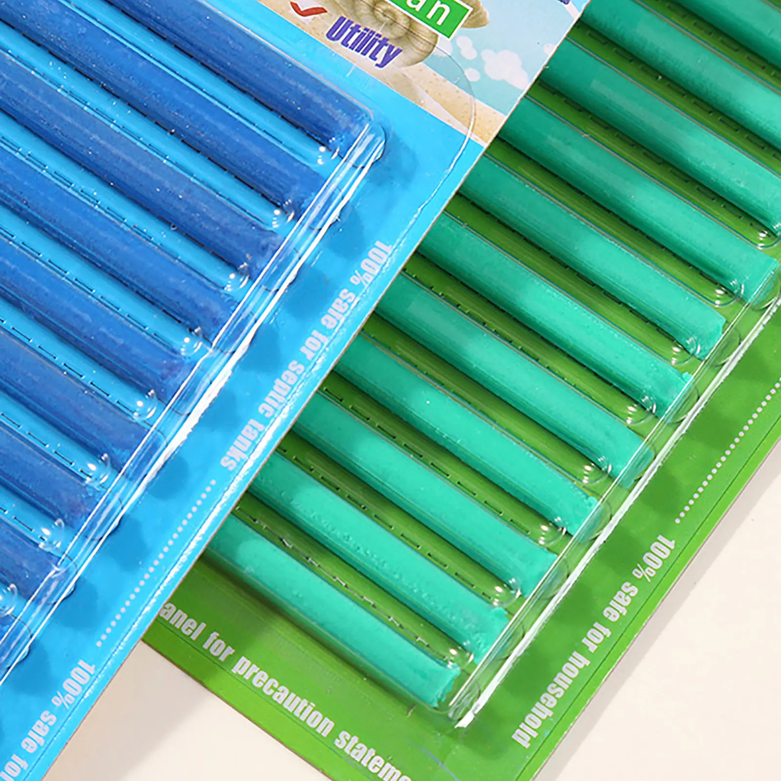 12Pc Solid Sani Sticks Oil Decontamination Kitchen Toilet Bathtub Cleaner Sewer Pipe Odor Clog Cleaning Rod Cleaning Tools