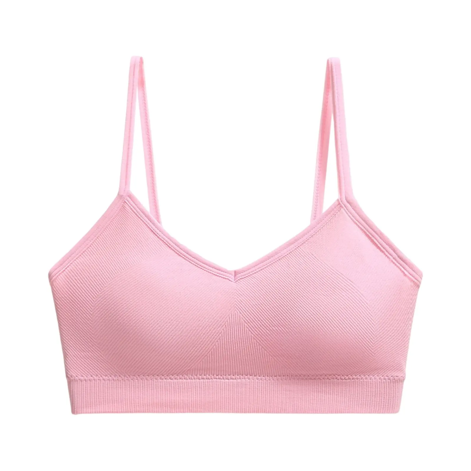 Solid-color Sports Bra Yoga And Fitness Vest With Shoulder Straps On The Back For a Beautiful Back Women's Sportswear