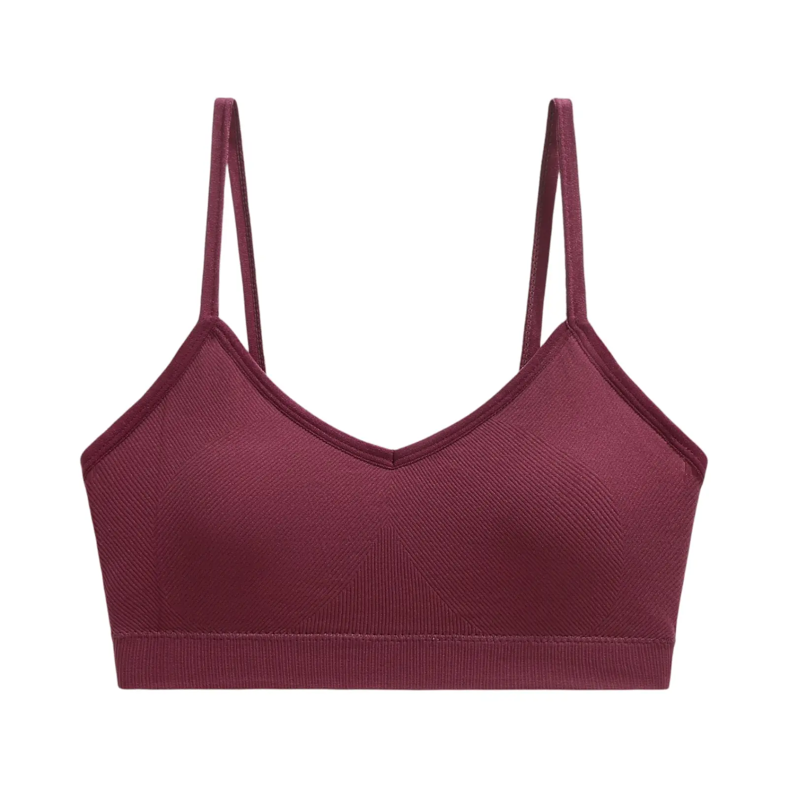 Solid-color Sports Bra Yoga And Fitness Vest With Shoulder Straps On The Back For a Beautiful Back Women's Sportswear