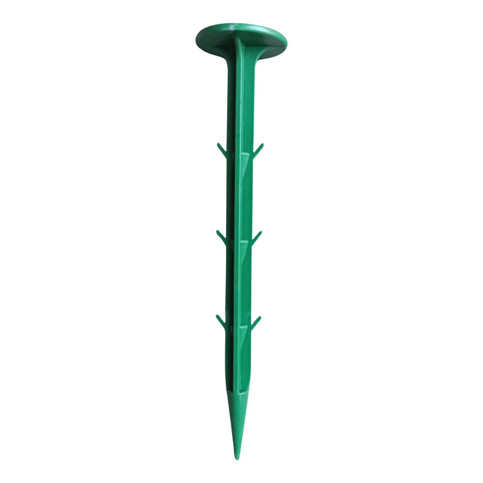 Garden Landscaping Stake with Barb Insertion Ground Anchoring Spike Turf Nail Hold Down Tent Tarps Grass Repellent Cloth