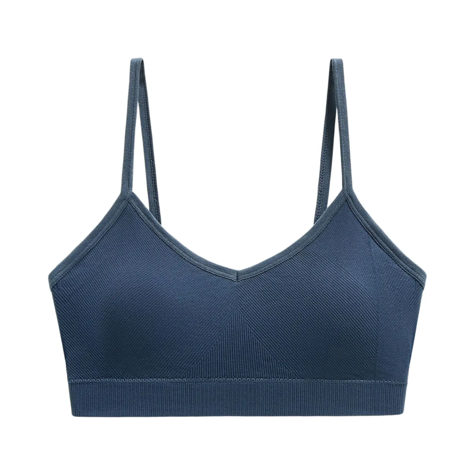 Solid-color Sports Bra Yoga And Fitness Vest With Shoulder Straps On The Back For a Beautiful Back Women's Sportswear