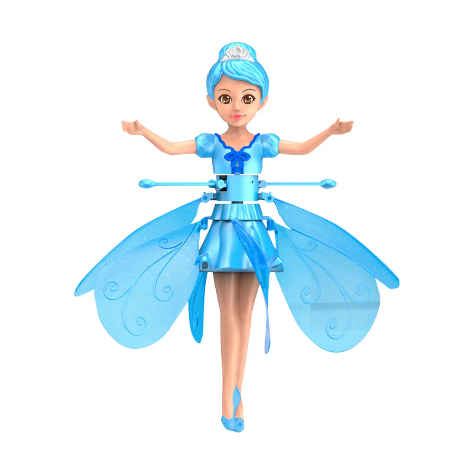 Children's Flying Doll Dancing Simulation Helicopter Gesture Induction Machine Rotating Flying Toy Luminous Toy Gift