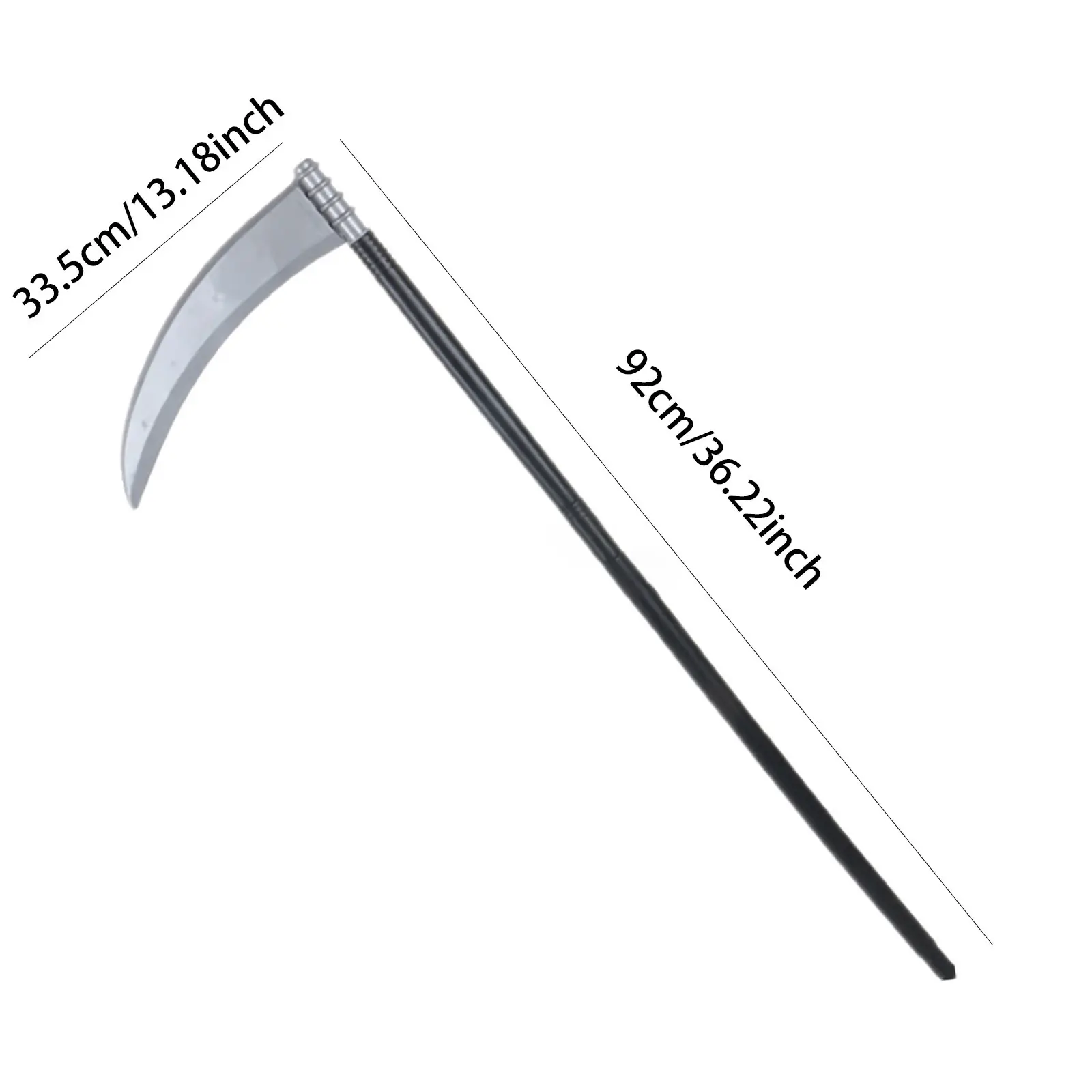 Halloween Supplies Plastic Weapons Death Scythe Performance Props Devil Scythe Ghost Festival For Halloween Decoration