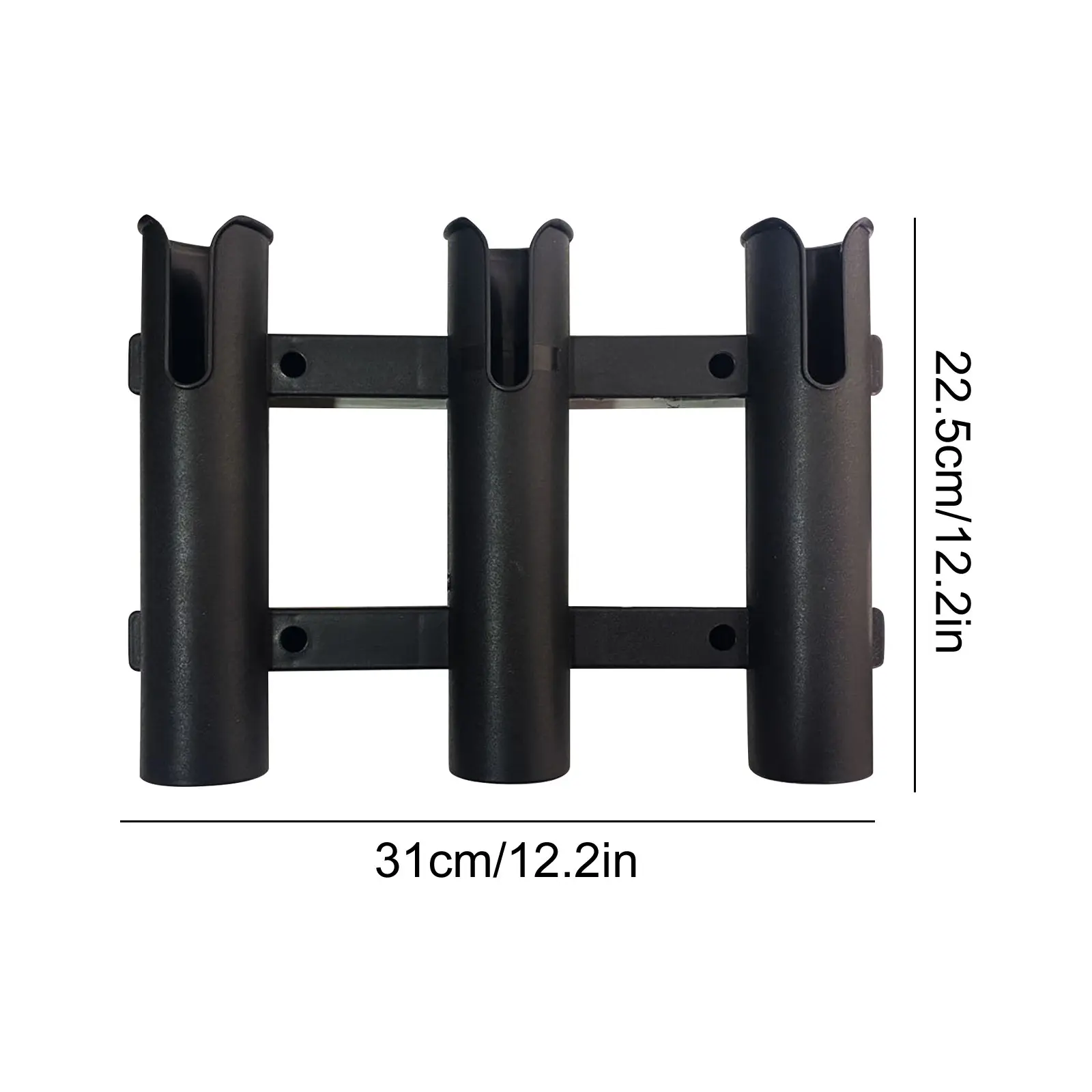 Mount Rod Holder 3 Link Tube Fishing Pole Holder Quick Release for Boat Marine Firmly Install Portable Kayak Yacht Tackle