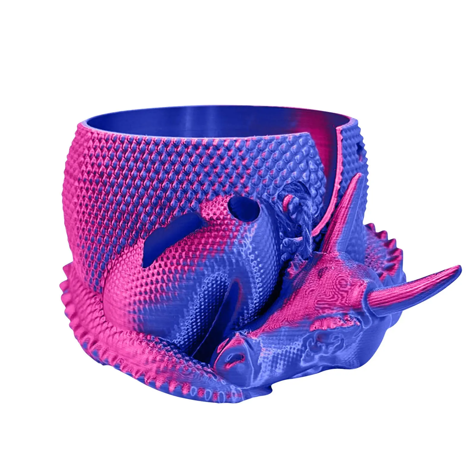 3D Printed Yarn Organizer Bowl Creative Knitting Bowl Dragon and Egg Yarn Storage Organizer Crochet Yarn Holder Yarn Organizer