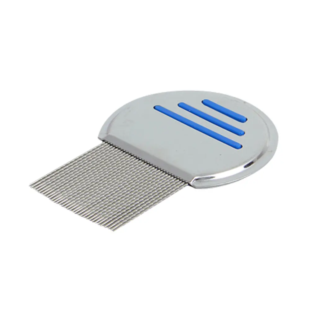 1pcs High Quality Terminator Lice Comb Nit Free Kids Hair Rid Headlice Stainless Steel Metal Teeth Remove Nit Brush Free Ship