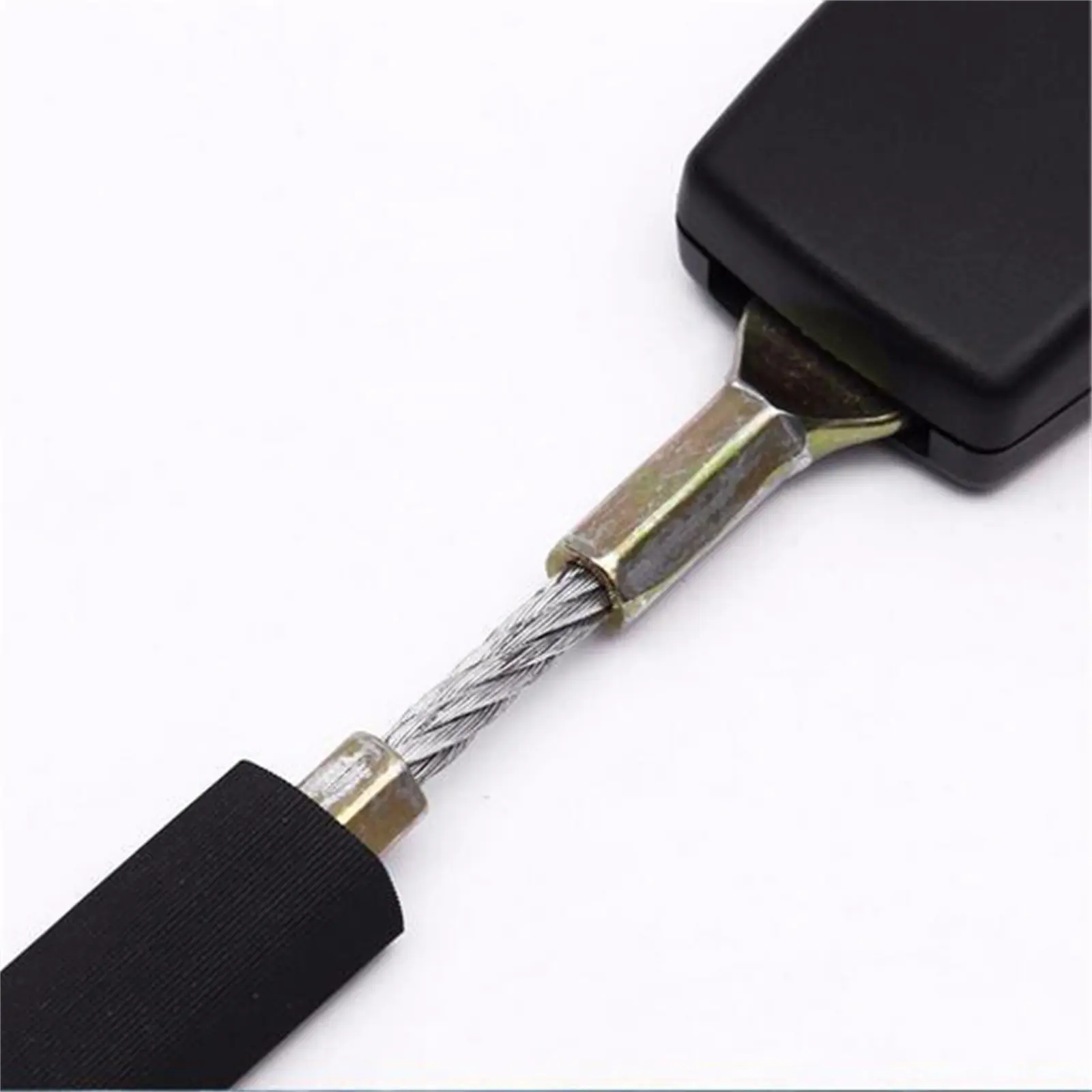 2PCS Car Seat Safety Belt Extender Clip Extension Auto Fasteners Buckle for Tongue Adapter Automotive Accessories Universal