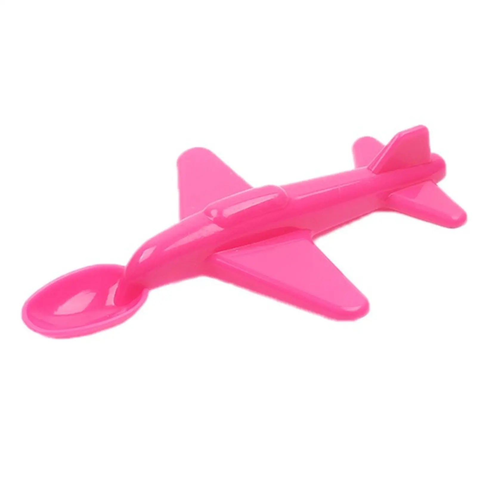 Airplane Shape Feeding Spoon For Baby Feeding Spoon Cute Tableware Safe Utensils Toddler Silicone Cutlery Training Spoon