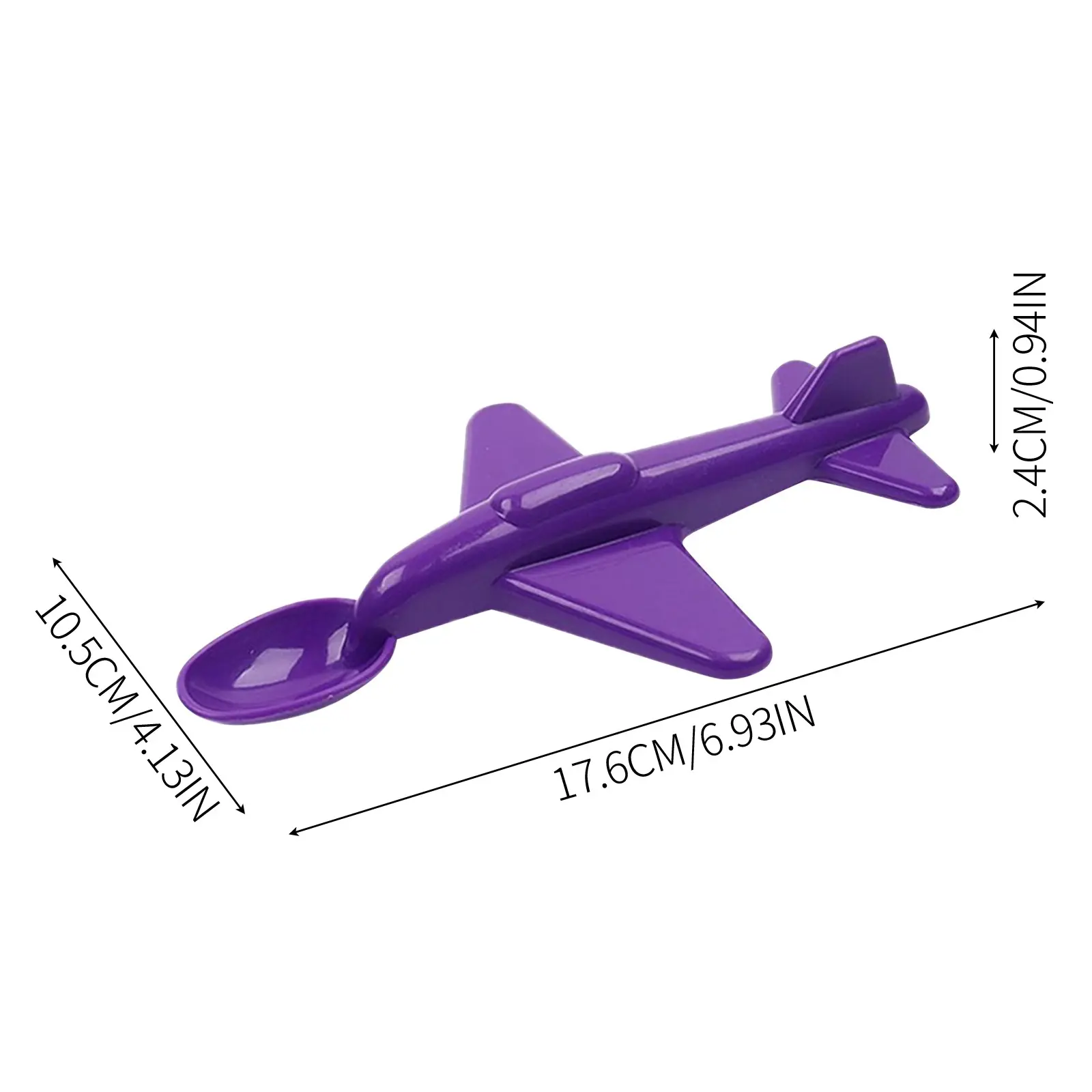 Airplane Shape Feeding Spoon For Baby Feeding Spoon Cute Tableware Safe Utensils Toddler Silicone Cutlery Training Spoon