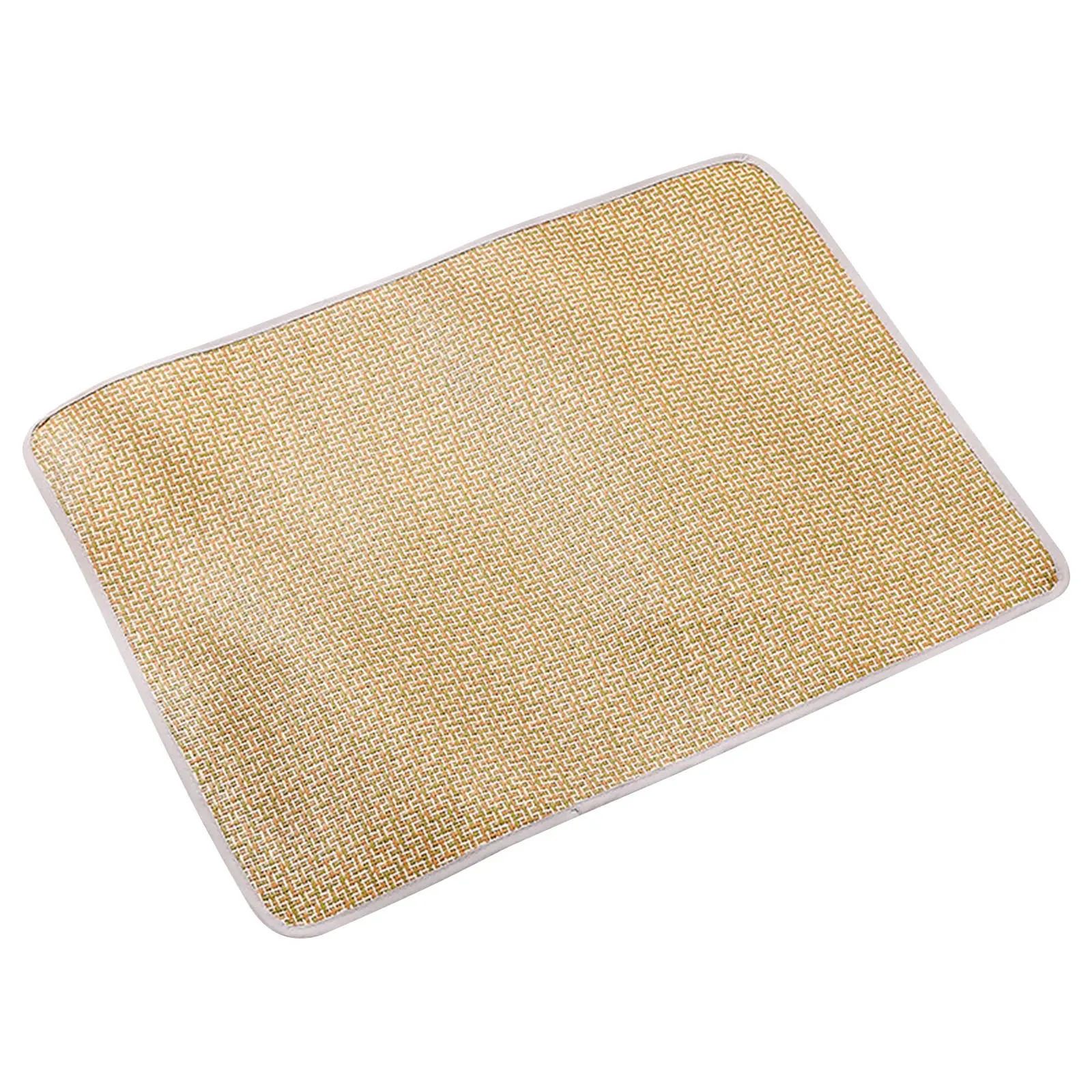 Summer Cooling Gel Pad for Dogs Cats Non Slip Pet Mat Heat Relief Washable Bamboo Bedding Indoor Outdoor Use